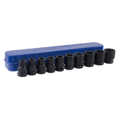 10 PCS 1/2" DR. IMPACT SOCKET SET