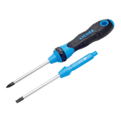 2 IN 1 INTERCHANGEABLE SCREWDRIVER SET