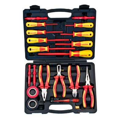 19 PCS VDE INSULATED TOOL SET