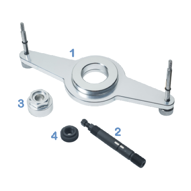 VAG CRANKSHAFT PULLEY ASSEMBLY TOOL SET