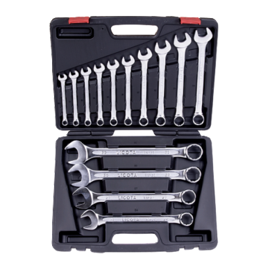 14 PCS TEXTURE COMBINATION WRENCH SET