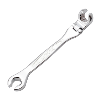 FLEXIBLE FLARE NUT COMBINATION WRENCH