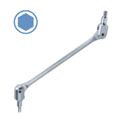 SWIVEL DOUBLE HEX WRENCH