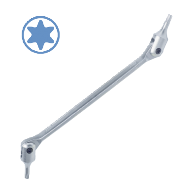 SWIVEL DOUBLE TORX WRENCH