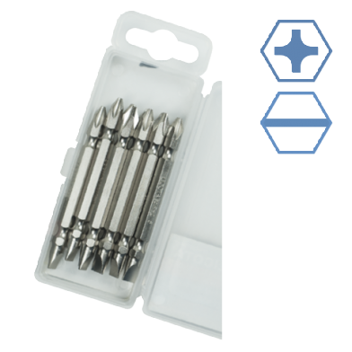 10 PCS DOUBLE END POWER BIT