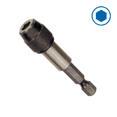 1/4" (6.35 MM) QUICK RELEASE STAINLESS MAGNETIC BIT HOLDER