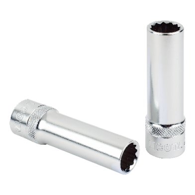 1/4" DR. FLANK 12PT DEEP SOCKETS (MICRO FINISHED)