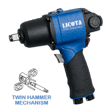 1/2" SUPER STUBBY AIR IMPACT WRENCH