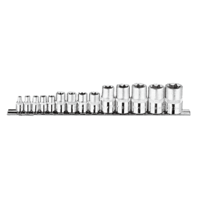 14 PCS 1/4" & 3/8" & 1/2" DR. STAR SOCKETS SET