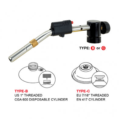 SWIVEL TUBE TORCH