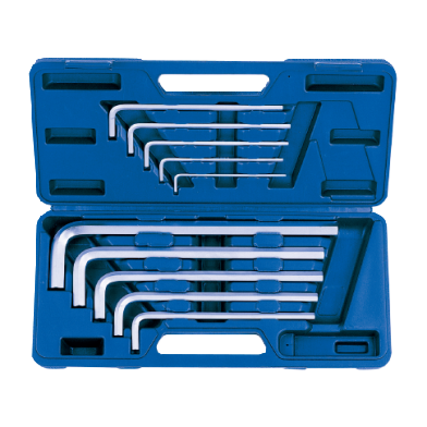 10 PCS EXTRA LONG HEX KEY WRENCH SET